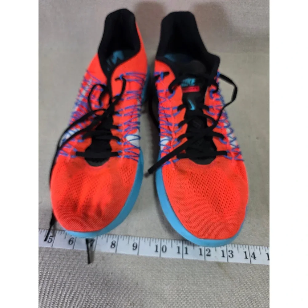 Nike Lunaracer 3 Mens Running Shoes Bright Crimson Blue 554675-904 Size 14